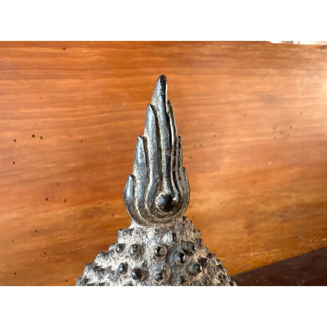Burmese Artist, Mandalay Style Standing Buddha, Early 20th Century, Bronze For Sale - Image 12 of 15