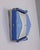 Vintage Italian Blue Glass Ceiling Lamp, 1970s For Sale - Image 4 of 12