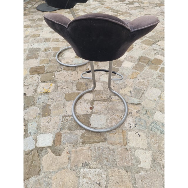 1990s Stools Soshun attributed to Edra Designmasanori Umeda, 1990, Set of 2 For Sale - Image 5 of 10