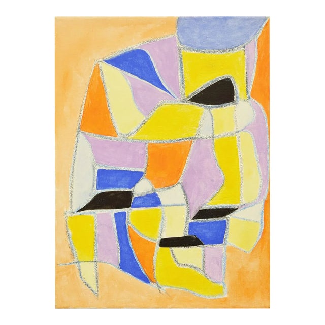 Orange Composition - Oil Painting 2019 by Giorgio Lo Fermo 2019 For Sale