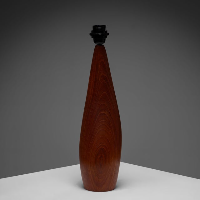 1960s Teak Sculptural Table Lamp by Ernst Henriksen, Denmark, 1960s For Sale - Image 5 of 7