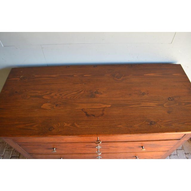 Antique Oak and Pine Chest of Drawers For Sale - Image 5 of 10