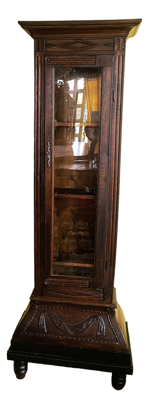 Oak Display Case, 1920s