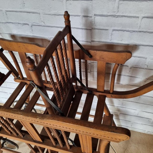 Late 19th Century Twin Stroller For Sale - Image 4 of 18