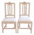 Pair of Swedish Gustavian Chairs Signed Carl Johan Wadström, Stockholm, Circa 17 For Sale