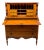 Early 19th Century Antique Sheraton Birds Eye Maple & Cherry Vermont Tambour Secretary Desk For Sale - Image 5 of 12