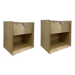 Caracole Modern Earthly Delight Nightstand Pair For Sale