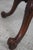 Brown Maitland Smith 2 Drawer Carved Mahogany Foyer Table For Sale - Image 8 of 18