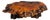Vintage 1970s California Redwood Burl Live Edge Coffee Table on Redwood Stump Base For Sale