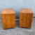 Mid 20th Century Vintage Coastal Faux Bamboo and Wicker Nightstands - A Pair For Sale - Image 5 of 8