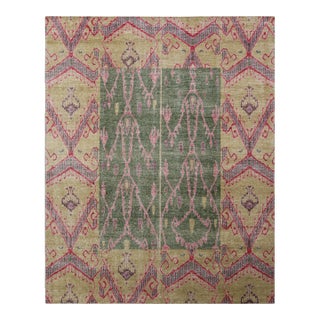 Rug & Kilim’s Oversized Mira Rug in Green, 12x18 For Sale