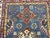 Blue Kazak Wool Rug With Three Medallions and Ivory Border, 3'4" X 4'10" For Sale - Image 6 of 14
