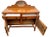 Jacobean Early 20th Century English Jacobean Revival Carved Oak Buffet, Credenza Barley Twist Legs, Mirror For Sale - Image 3 of 15
