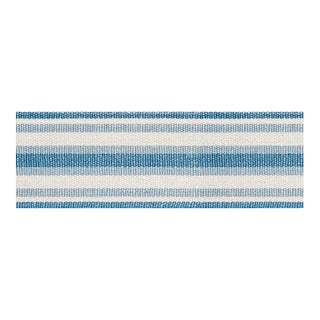 Sample - Schumacher Levant Tape in Blue For Sale