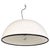 Italian Modern White and Black Acrylic Glass Ceiling Light from Guzzini, 1970s For Sale - Image 17 of 17