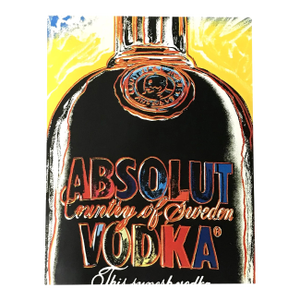 1999 Andy Warhol Print Pop Art Absolut Vodka 1