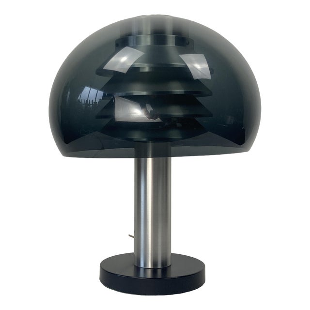 Aluminum Table Lamp by H. A. J. for Markaryd, 1960 For Sale