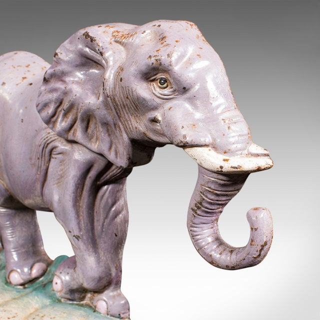 Antique Elephant Doorstop, English, Great Exhibition, Door Keeper, Victorian For Sale - Image 6 of 9