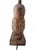 Late 20th Century Vintage Owl Large Resin Faux Wood Owl Bedside Tabletop Lamp For Sale - Image 5 of 12