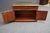 Croquet Cherry Leather-Top Partners Desk Form Coffee Table For Sale - Image 10 of 16