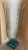 1990s 1997 Stephen Schlanser Tall Glass Vase With Chinese Characters For Sale - Image 5 of 13