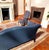 Elevate your living space with this stunning and sophisticated chesterfield sofa. This iconic deep blue Carmel black...