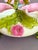 Antique 1800s Stevens and Williams Matsu-No-Ke Pastel Flower Sectioned Vase Bowl Tri Sectional Art Glass Bowl For Sale In Tampa - Image 6 of 15