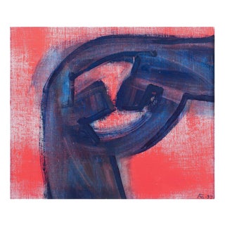 Anna Ekvall, Abstract Composition, 1999, Oil on Canvas For Sale