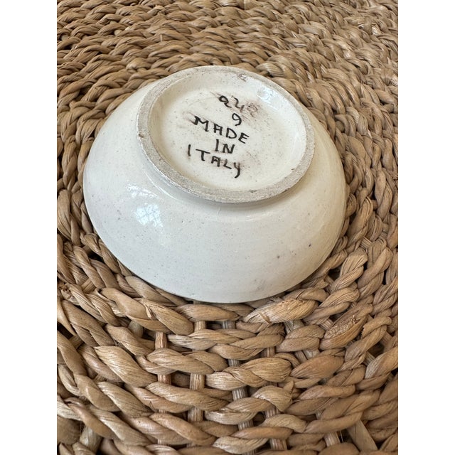 Vintage Aldo Londi Bitossi Italian Mondrian Ceramic Bowls Featuring Stylized Horse Head- A Pair For Sale - Image 9 of 17