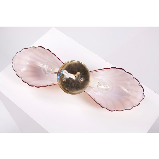 Italian Shell Wall Lights, 1970s, Set of 2 For Sale - Image 11 of 14
