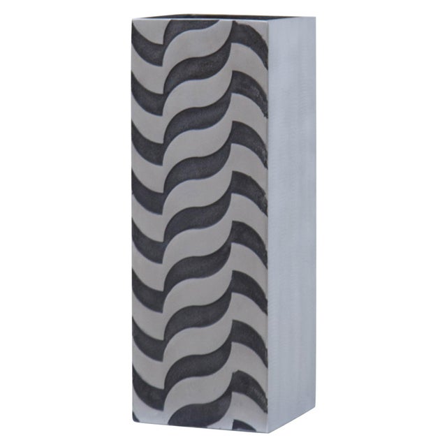 1970s 1970s Modernist Tall Vase by Artist Lorenzo Burchiellaro For Sale - Image 5 of 9