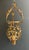1940s Large gilded metal lantern with foliage decorations by Signe Palladio for Maison Baguès For Sale - Image 12 of 12