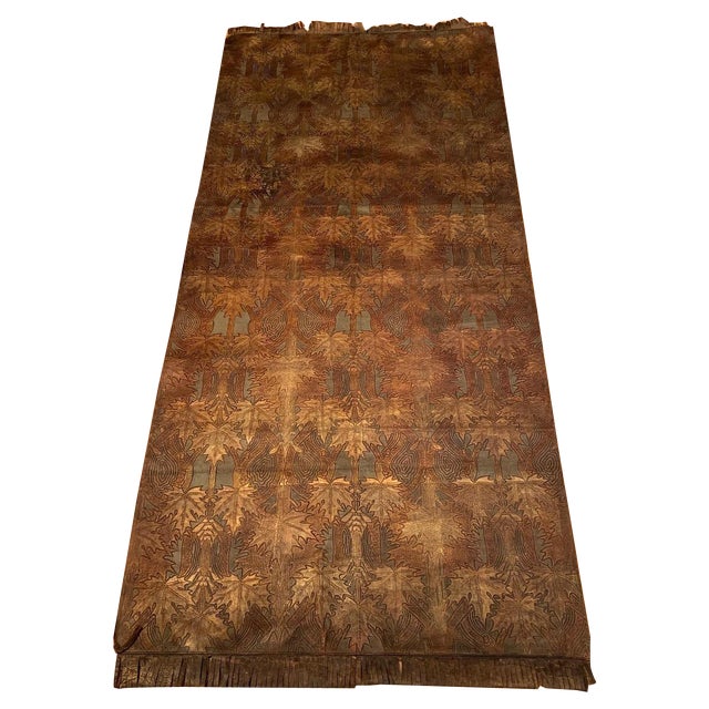 Wall Leather Panel in Cordoba Leather, 19th Century For Sale