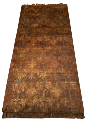 Wall Leather Panel in Cordoba Leather, 19th Century