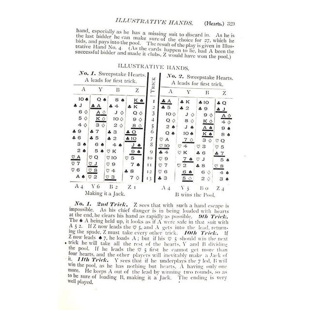 Paper "Foster's Complete Hoyle: An Encyclopedia of All the Indoor Games Played at the Present Day" 1897 Foster, r.f. For Sale - Image 7 of 8
