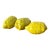 Vintage Boho Italian Glazed Ceramic Lemons - Set of 3 For Sale