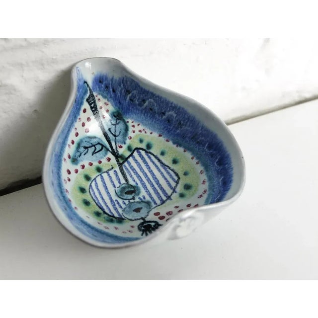 Ceramic Ceramic Bowl by Jane Wahlstedt & Nils Larsson for Janikeramik, Sweden, 1950s or 1960s For Sale - Image 7 of 12