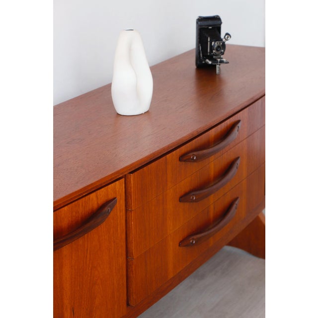 Wood Vintage Teak Sideboard from Beautility, 1960s For Sale - Image 7 of 18