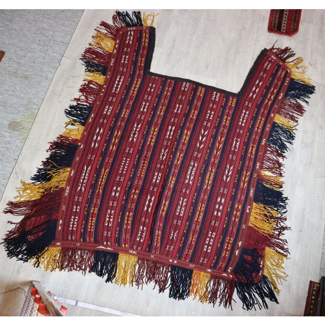 Vintage Handwoven Kilim Horse Cover Blanket, 1920s For Sale - Image 17 of 18