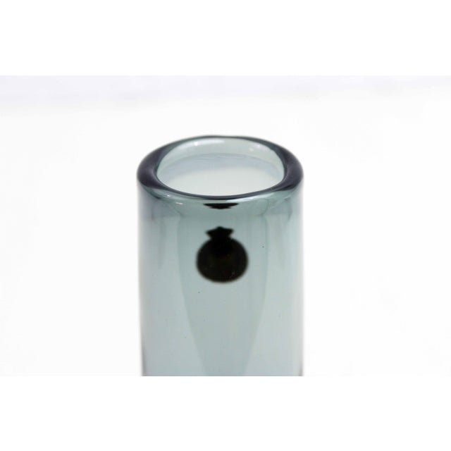 Glass Danish Vase by Per Lütken for Holmegaard, 1960s For Sale - Image 7 of 9