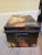 Black Antique Tole Storage Box For Sale - Image 8 of 13