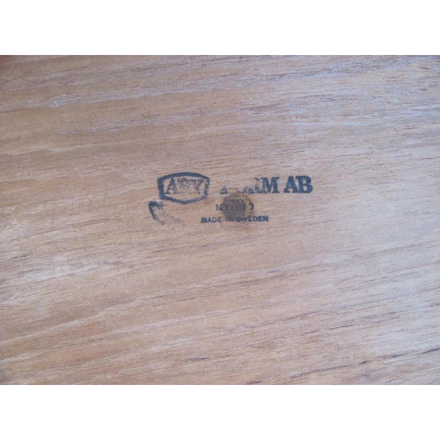 Swedish Teak Dinner Plates - Set of 3 For Sale - Image 11 of 13