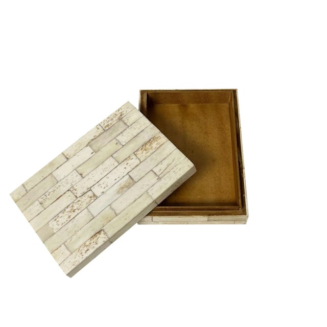 1970s Maitland Smith Mother of Pearl Box For Sale In Tampa - Image 6 of 10