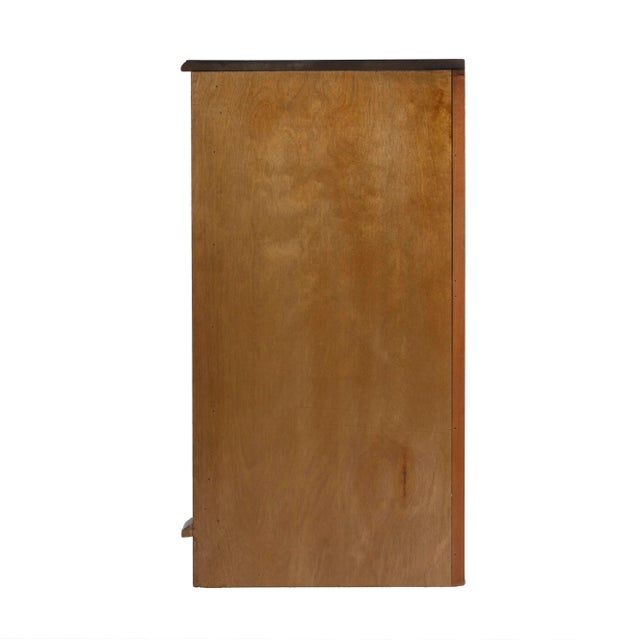 Durham Corner Cabinet, Medium Brown For Sale - Image 11 of 13