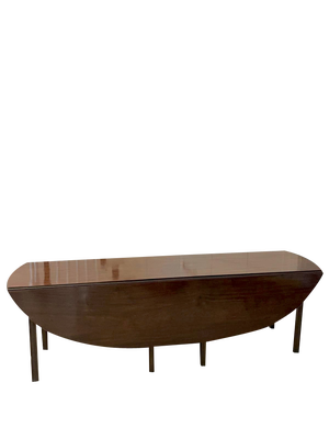 Large George III Irish Mahogany Dining Table, 1780s