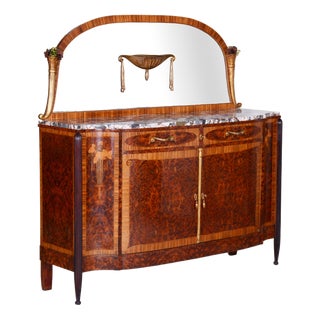 Art Deco Buffet in Mahogany by Paul Follot, 1920s For Sale