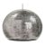 Regina Andrew Pierced Metal Sphere Pendant in Polished Nickel For Sale