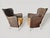 Brown Vintage Rattan Chairs from BBB Bonacina, Italy, 1990s, Set of 2 For Sale - Image 8 of 11