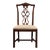 Stanley Furniture Solid Cherry Traditional Chippendale Style Dining Side Chair For Sale