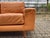 Vintage Danish Cognac Leather Sofa, 1980s For Sale - Image 4 of 18
